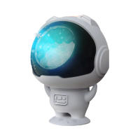 Proyector De Luces Navideñas Con Patrón De Astronauta Mini Escenario Y Copos De Nieve En Blanco Para Decoraciones De Halloween Regalos Para Niños Tipo De Luz LED Forma Redonda Fuente De Alimentación DC - details 5