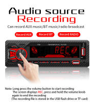 BQCC Radio Automóvil 1 Din Con FM Dual BT AM USB RDS AUX TF Soporte De Control De Voz AI Carga Rápida Y 7 Luces Coloridas - details 7