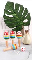 Juguete Montessori De Madera Para Desarrollar La Inteligencia Juego Tradicional De Arrojar Y Catch Con Espada Y Taza Juguetes Educativos Para Niños Aged 7+ - details 1