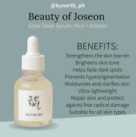 Serum facial Beauty of Joseon Glow Deep Arroz + Alfa-Arbutina 30ml,Suero iluminador de cara Anti manchas ,Piel perfecta ,nutrida, Skin care coreano ,cuidado de cara NOVEDAD - details 2