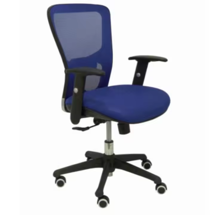 Silla pozuelo respaldo malla azul a - 1