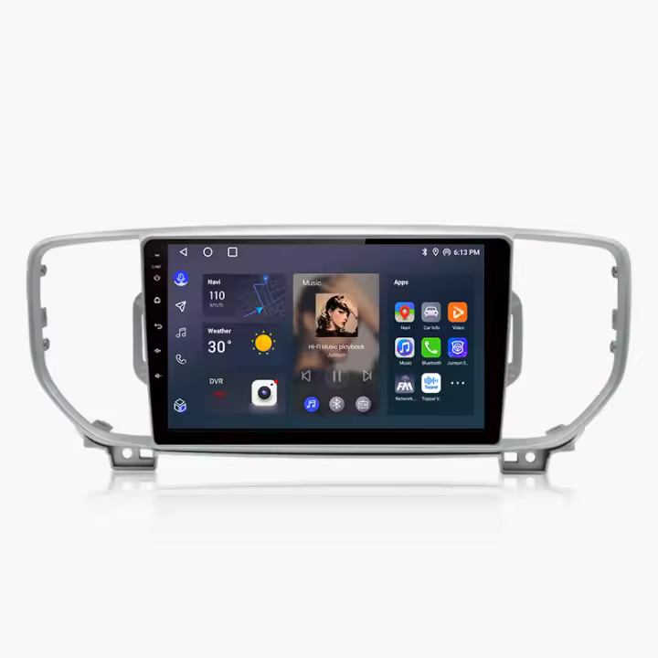 Junsun Android 13 Radio Para Kia Sportage 4 QL 2016 2017 2018 DSP Navegación GPS Reproductor Multimedia 2 DIN Inalámbrico CarPlay Android Auto Radio - 1
