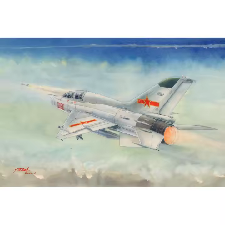 TRUMPETER 02824 ENTRENADOR JJ-7 1/48 - 1