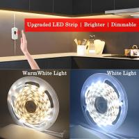 Lámpara Nocturna LED DC 5V Con Sensor De Movimiento USB Luz De Fondo Para TV Cocina Lámpara De Noche Rectangular Controlable Por Movimiento - details 14