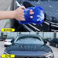 Lavado de coches universal esponja mano Limpieza Cepillos microfibra grooming herramienta para el hogar auto motocicleta Accesorios - details 2