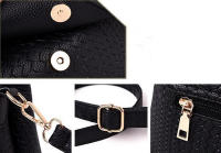 Bolso De Hombro Para Mujer Yogodlns Pequeño Satchel Diseño Simple Bolso Cruzado De PU Suave Con Flap Bolsa Mensajera Sac Femme - details 11