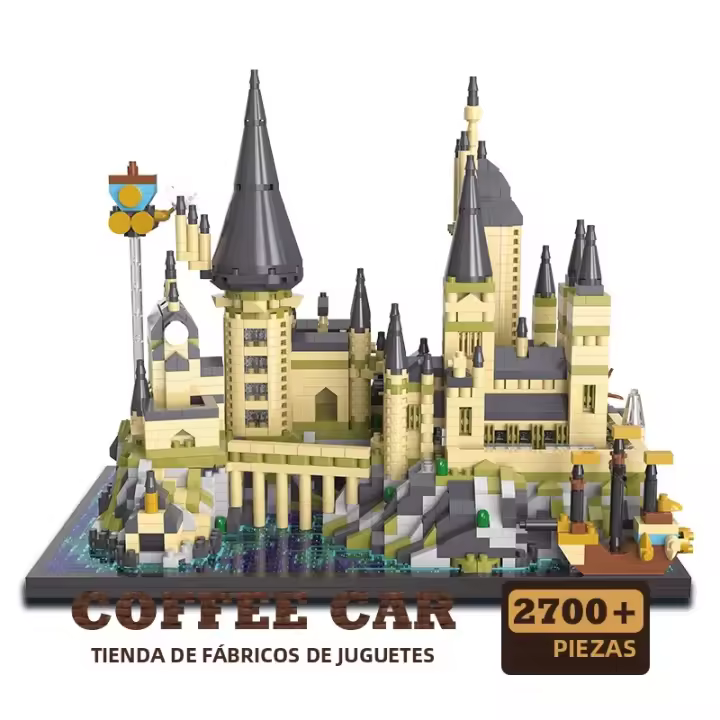 Set De Bloques De Construcción 3D Magic World Escena Medieval Castillo Juguete De Rompecabezas Para Adultos Y Niños Regalo De Cumpleaños - 1