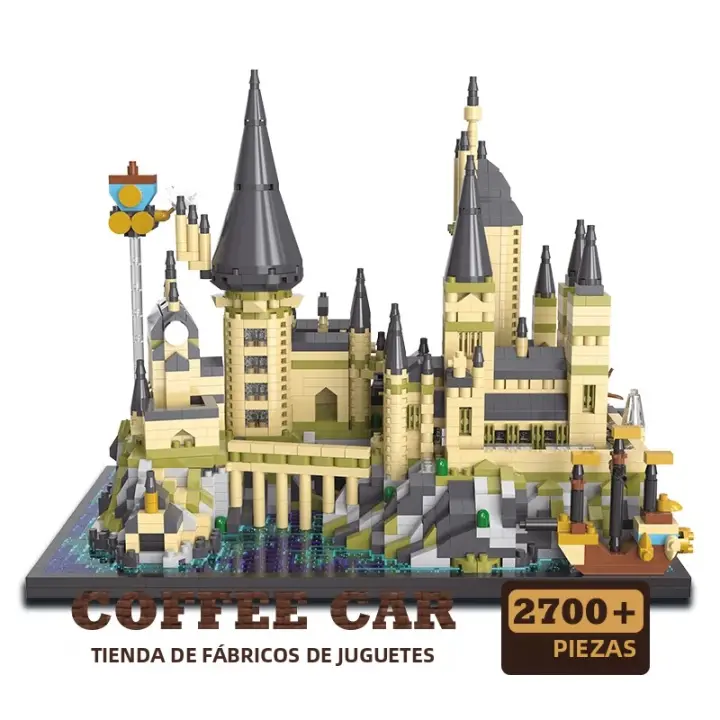 Set De Bloques De Construcción 3D Magic World Escena Medieval Castillo Juguete De Rompecabezas Para Adultos Y Niños Regalo De Cumpleaños - 1