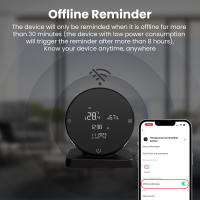 Sensor De Temperatura Y Humedad Inteligente AVATTO Tuya WiFi Control Remoto IR Compatible Con Alexa Y Google Home - details 18