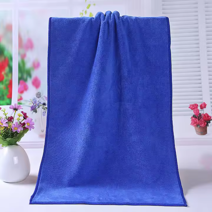Toalla De Baño Absorbente Y Suave De Fibra Finísima Multifuncional Para Rostro Y Baño a Un Buena Calidad Y Bajo Precio - 1