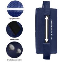 Cojín De Reposacabezas Para Silla De Tumbona De Jardín 1/2Pcs Almohada De Respaldo Para Silla De Playa Descanso En La Terraza Almohada De Memoria Espuma Rellena De Poliéster/celulosa - details 6