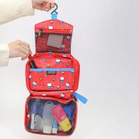 Bolso De Maquillaje Sanrio Hello Kitty De Gran Capacidad Plegable Portátil Colgable Para Mujer Regalo De Cumpleaños - details 2