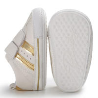 Zapatillas Deportivas Clásicas Para Bebés Con Estampado De Rayas Antideslizantes Material Suave Y Cómodo Suela De Terciopelo Unisex Para Niños Y Niñas Zapatos De Primeros Pasos - details 17