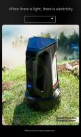 Lámpara De Mano Con Luz Fuerte Cargable Solar Super Brillante Para Exteriores Y Búsquedas De Patrulla Iluminación De Emergencia De Longitud De Alcance - details 6