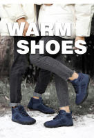 Botas De Nieve Impermeables Para Hombres Invierno Zapatos De Acampar Hasta La Rodilla Con Peluche Cálido Adecuadas Para Parejas Y Senderismo - details 7