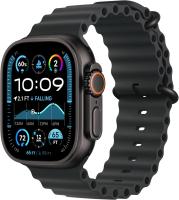 Reloj Deportivo with Caja de titanium Negro y Correa Negra Marina. Rastreador de actividad Física, precise GPS, botones de Acción, badería de Lara duración. - details 0