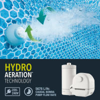 INTEX - Depuradora cartucho C1500, filtración avanzada 5.678 l/h, filtro cartucho tipo A, temporizador programable, indicador de cambio de cartucho, piscinas grandes hasta 33.300 L Hydro Aeration, instalación rápida, depuradoras piscina - details 4