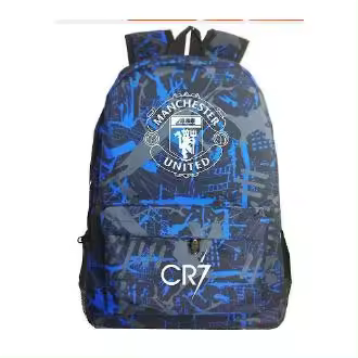 Impresso mochara Bolsa de hombre Caja de pañales Estudiantes masculinos y femeninos transferencia de calor de gran capacidad mochila de los niños de dibujos animados A7 - 1