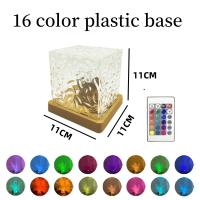 Proyector De Ondas De Agua Dinámico Y Luz Nocturna Con Lámpara De Cristal De Llama En 16 Colores Para Sala De Estar Estudio Dormitorio Luz Rotatoria - details 11