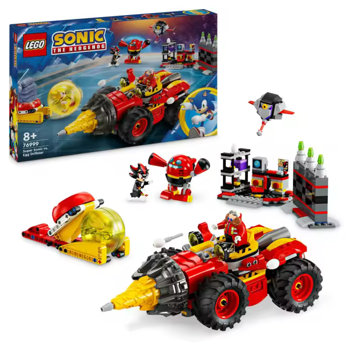 SUPER SONIC VS. EGG DRILLSTER - LEGO SONIC 76999 - 1