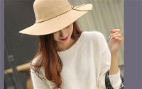 Gorro De Punto De Lana Femenino Y Masculino Hawkins Trilby Feminino Sombrero De Paja Ancha Para Mujer Y Hombres Protección Solar Estilo Jazz Iglesia Godfather - details 10