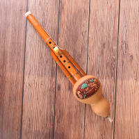 Flauta De Bambú Tradicional China Con 6 Agujeros Clarinete Vertical Instrumento Musical De Madera Para Estudiantes Y Niños Regalo - details 17
