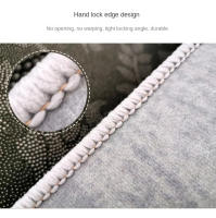 Vikama Alfombra De Cocina Impermeable Y Anti-Derrame De Velours Cristal Durable Y Resistente Al Polvo Con Patas Antideslizantes Para Sala De Estar Y Baño Fácil De Limpiar Máquina/Hand Wash - details 15