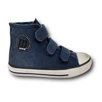 Mustang Botas Lona Niño C11392 MARINO Acabado Envejecido calzado niños Summer ROYALE CORDONETS - details 2