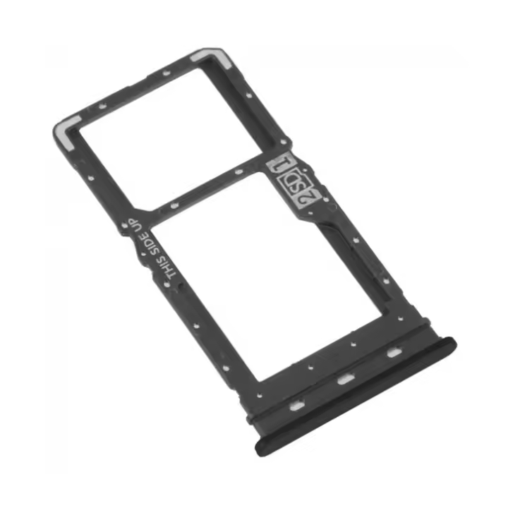 IMATICA LOS PALACIOS - Bandeja SIM para Motorola Moto G Pro - Repuesto de Bandeja Lateral y Tarjeta SD - Color Negro - 1