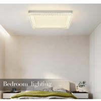 Luz De Techo LED MARPOU Cuadrada 18W/24W/36W/48W AC 85-265V Decorativa Para Interior Hogar Dormitorio Sala De Estar Cocina - details 12