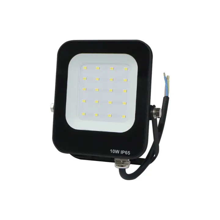 LED7- Proyector Led FLK Exterior 10W, 20W, 30W, 50W, 100W, 150W, 200W Luz Blanca - Aplique, Alta Eficiencia, Iluminación, Luz Interior, Luz Exterior, Luz Fría, Decoración, Ofertas de iluminación, Tecnología de Iluminación, Electrónica, foco Proyector - 1