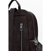 Bolsos sport de mujer DESIGUAL WAKP22 6009 MOCHILA POKER FACE CHESTER MINI CHOCO 37297 25I - details 4