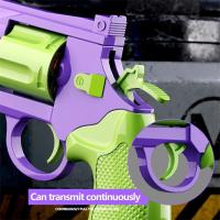 Pistola De Desert Automatica Con Ejection Continua De Cargador Vacío Revólver Juguete De Pistola Sin Batería Para Adolescentes Y Adultos - details 3