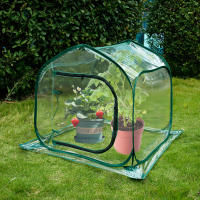 Invernadero Grande Para Interiores Y Exteriores Transparente Plegable Con Preservación De Calor Impermeable Para Plantas Y Flores - details 0