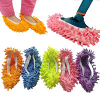 Cubiertas Para Zapatos Multi Función Limpiador De Piso Microfibra Lavable Calzado Con Mopa Y Aspiradora Cubierta Para Pies - details 3