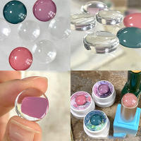 50PCS Tablero De Mostrador De Uñas De Vidrio Transparente Para Diseños De Esmalte De Gel Y Tones De Uñas Herramientas De Manicura - details 4