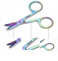 Tijeras De Cutícula Profesionales De Acero Inoxidable Para Manicura Y Cejas Remover Chameleon Herramienta De Uñas Curva Para Eliminar Piel Muerta - details 4
