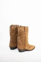 Paloma Wang Botas cowboy mujer combinadas con tacón bajo - details 17