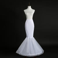Petticoat Crinolina Vintage Slip Hoop Skirt Underskirt Para Traje De Boda Vestido Many Estilos De Poliéster Técnica Crocheted - details 9