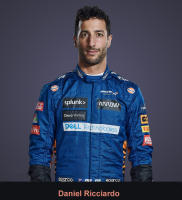 Modelo De Coche De Carreras Bburago 1:43 McLaren F1 MCL36 2022 Australian Grand Prix GP #3 Ricciardo #4 Norris Aleación Vehículo Die-cast Juguete De Carreras - details 1
