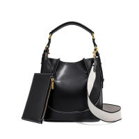 Bolso De Hombro Para Mujer Negro Con Patrón Animal Estampado Bolsa De Hombro Cruzada Con Cuerda Bolsa De Buho Tote Bolsa De Día - details 3