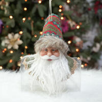 Adorno De Navidad En Forma De Santa Claus Para Árbol De Navidad Decoración Festiva De Textil Y Fibra Material No Personalizado Tema People - details 3