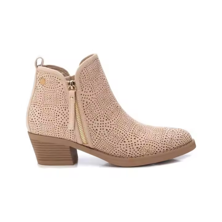 Botines marca Xti modelo 143886-01 para mujer en color beig - 1