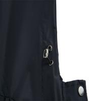 Abrigo De Trench Para Mujer Con Capucha Y Mangas Largas De Color Sólido Estilo Británico Elegante Con Rayas Y Chaqueta Recta Impermeable Para Todas Las Estaciones - details 34