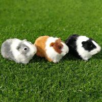 Muñeco De Peluche De Conejo De Felpa Simulación Para Niños Regalo De Cumpleaños Juguete De Animal Suave Figura De Muñeco De Hamster - details 4