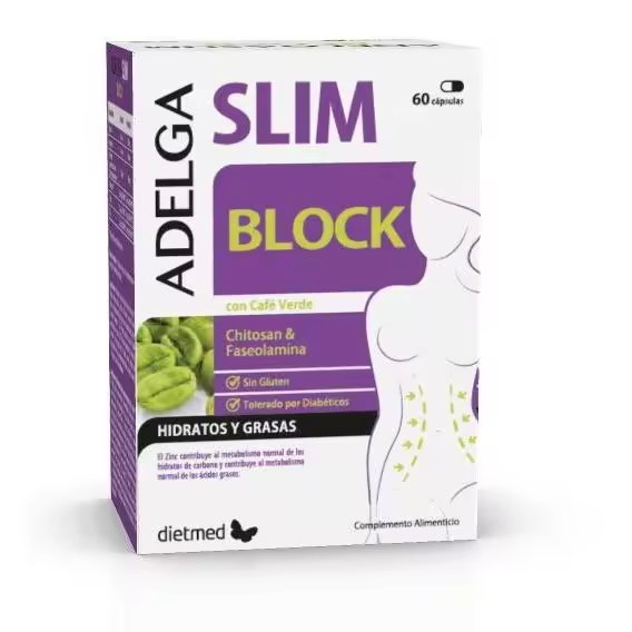 ADELGASLIM BLOCK 60 cáps. Dietmed - 1