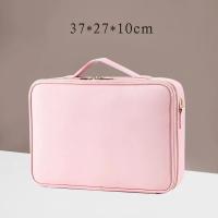 Nueva Bolsa De Maquillaje Para Mujer De Cuero PU Impermeable Gran Capacidad De Almacenamiento Estuche De Viaje Para Cosméticos - details 14