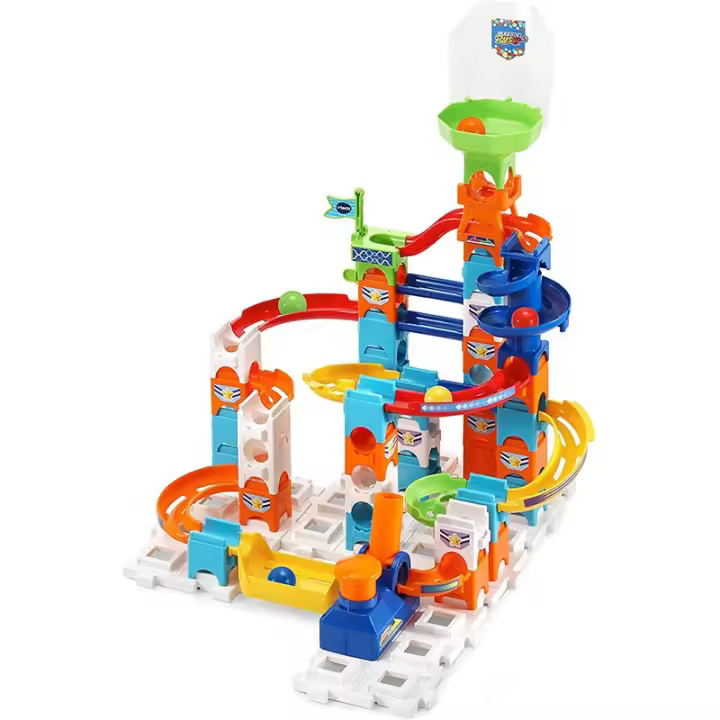 Circuito de canicas interactivo de construcción Marble Rush Adventure - 1