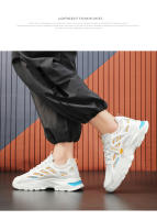 Zapatos De Deporte Casuales Para Hombre Transpirables Verano Suela Suave Antideslizante Outdoor Running Moda Urbana Trendy - details 21