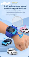 Reloj De Niños Con Coche a Control Remoto Metal Eléctrico Recargable Con Luces Para Halloween Navidad Acción De Gracias Juguetes Educativos Para Niños - details 5